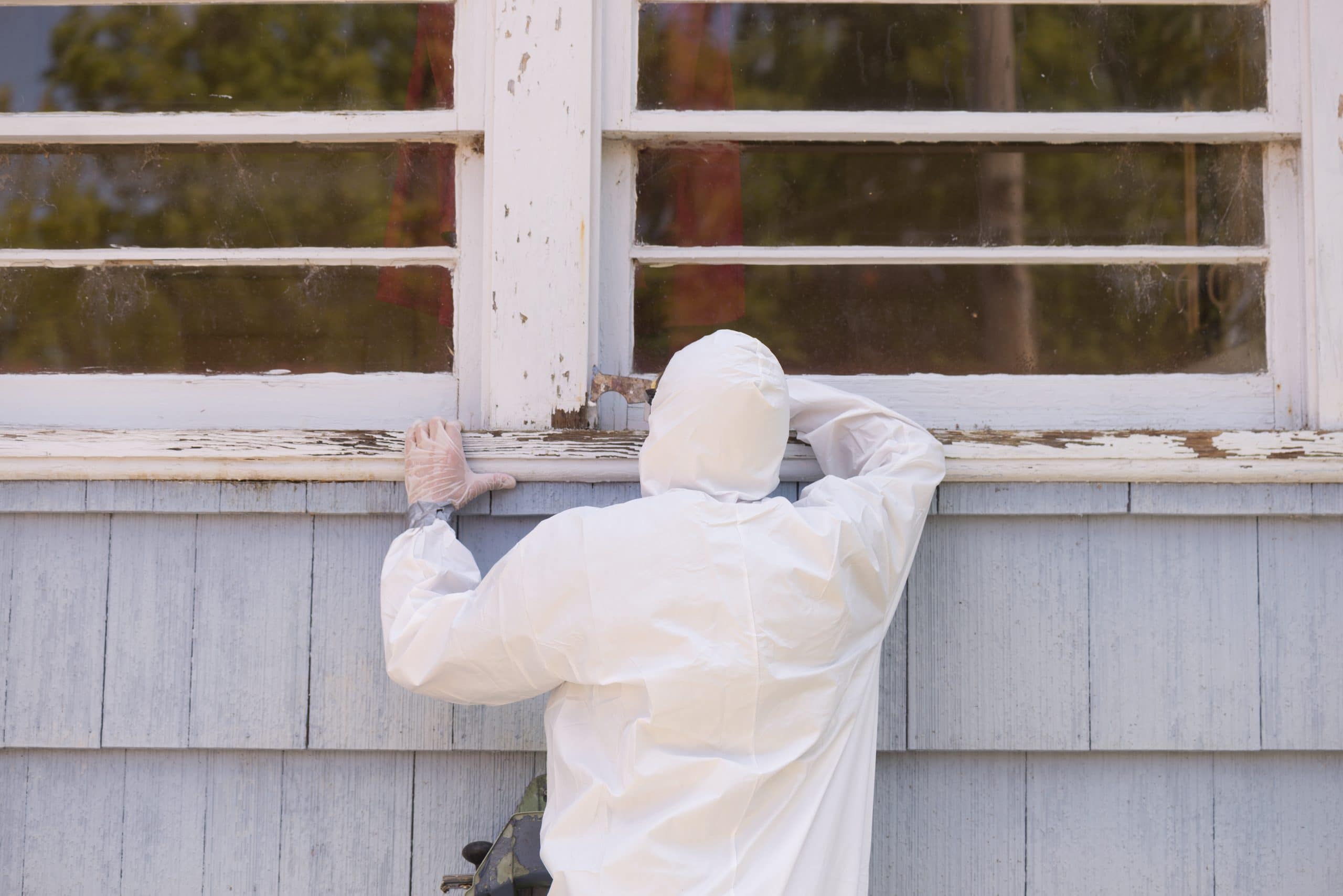 Lead abatement work
