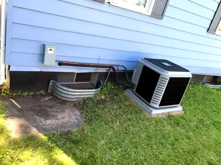 Two-unit condenser setup