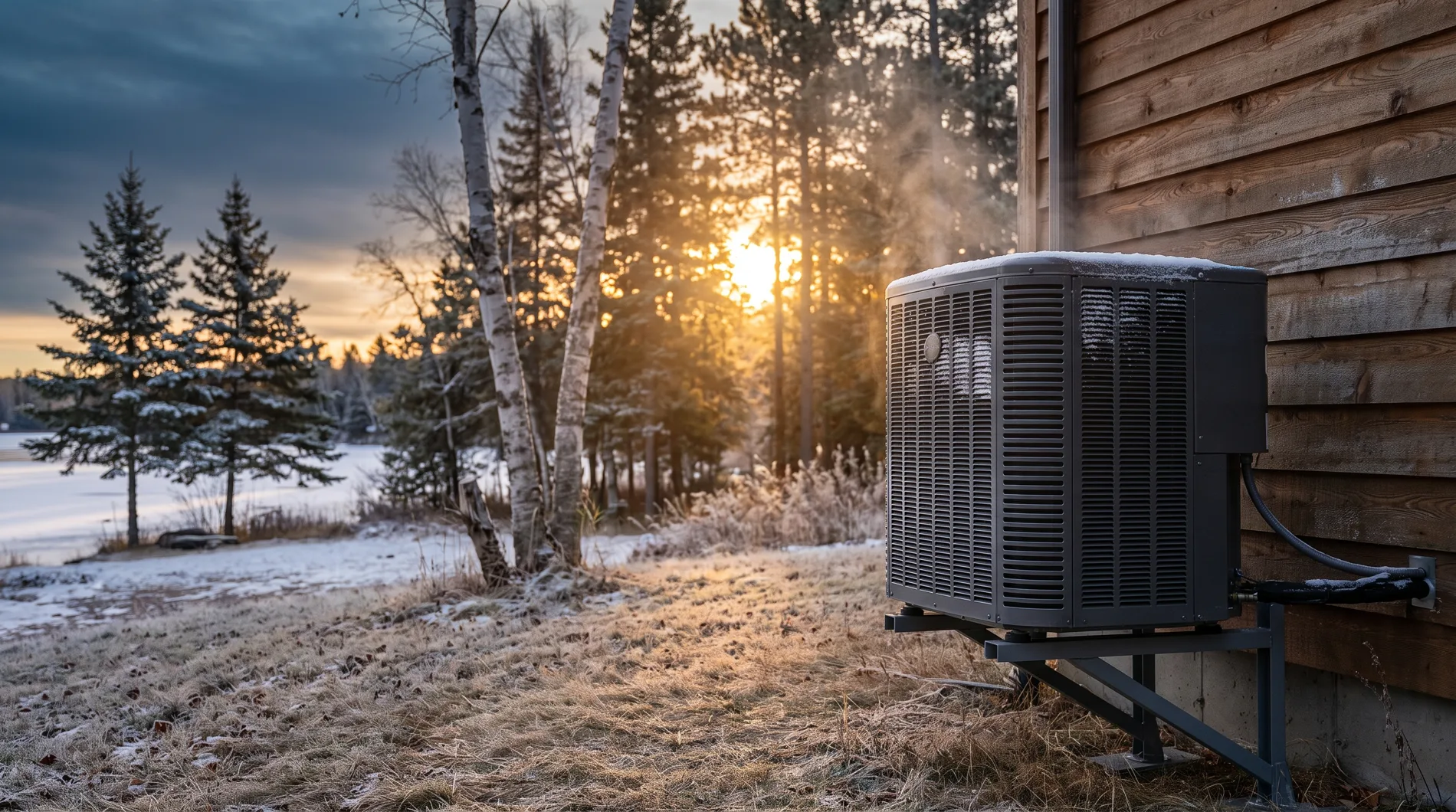 Cold-climate equipment installed at a Northland home