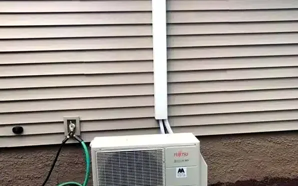Ductless heat pump installed on a Twin Ports home