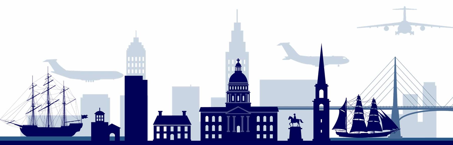 Delaware and Eastern Shore landmarks skyline