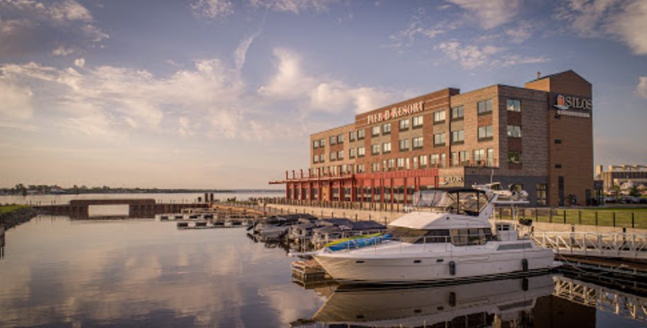 Duluth Pier B waterfront, home waters for Benson Electric marine services