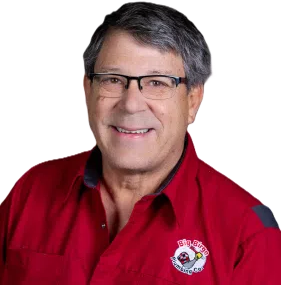 Dennis Herr, Big Birge service plumber