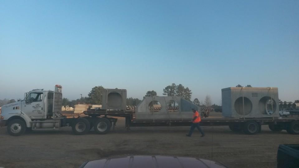 Precast distribution boxes