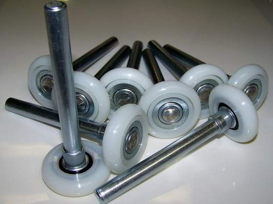 New nylon garage door rollers