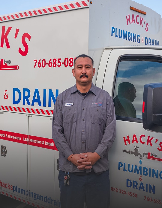 Rebecca, Hack's Plumbing team member