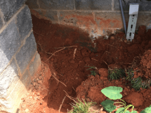 New water line laid and connected, New London NC