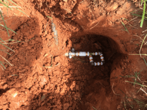 Site restored after water line replacement, New London NC