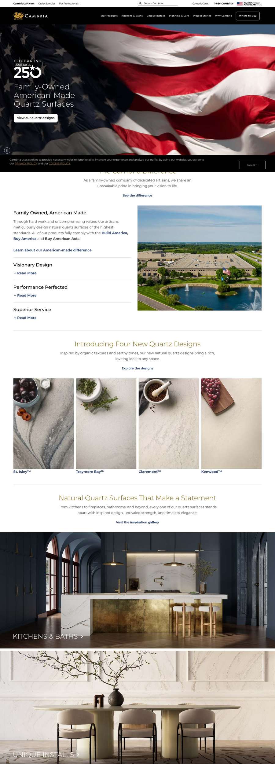 Cambria full page