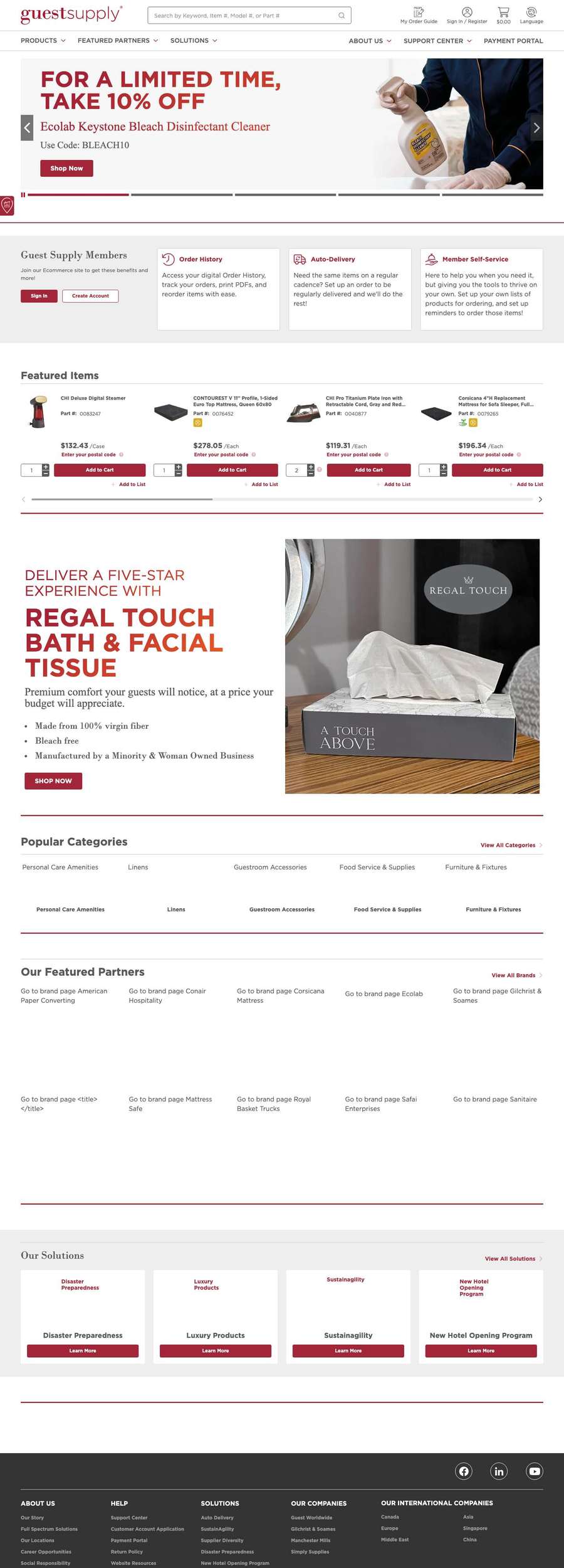 Guest Supply full page