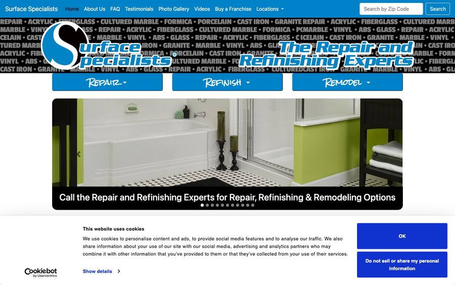 Surface Specialists hero