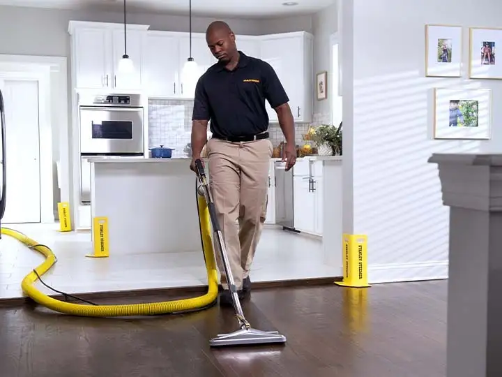 Hardwood floor cleaning