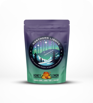 Northern Lights Honey Lemon CBN gummies