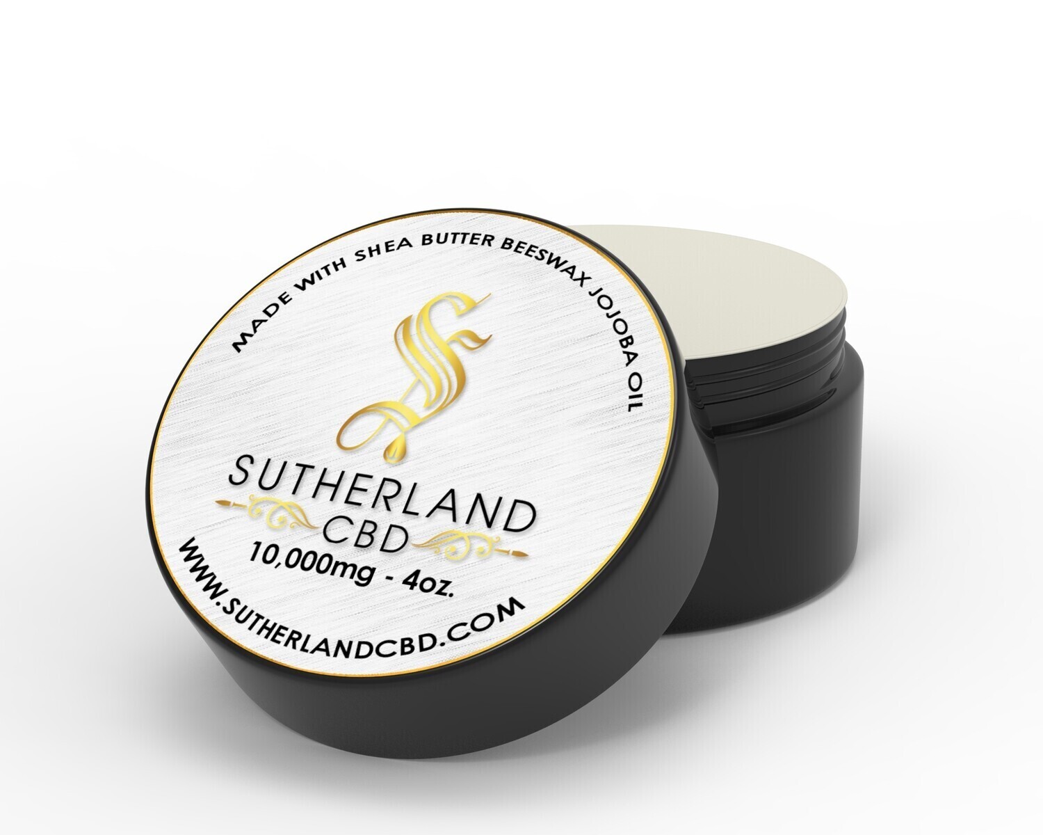 Sutherland CBD 10,000mg pain salve tin